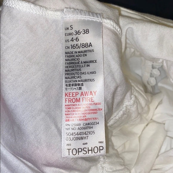 NWT Topshop Jersey Coverup Romper S - Picture 4 of 8